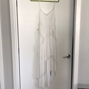 White lace dress